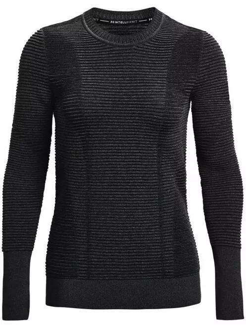Under Armour UA IntelliKnit Phantom 2.0 női hosszú ujjú sport póló fekete színben 2