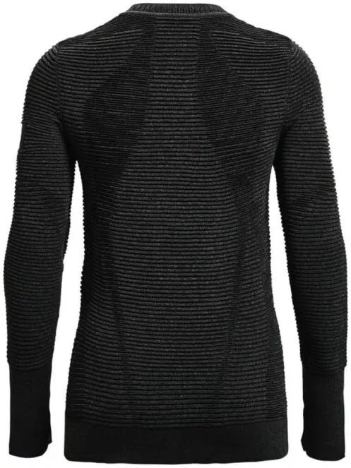 Under Armour UA IntelliKnit Phantom 2.0 női hosszú ujjú sport póló fekete színben 3