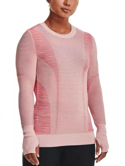 Under Armour UA IntelliKnit Phantom 2.0 női hosszú ujjú sport póló rózsaszín színben 2