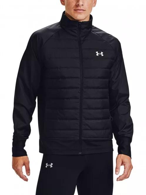 Under Armour Run Insulate Hybrid Jacket férfi futódzseki fekete színben 2