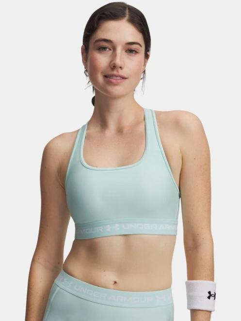 Under Armour Crossback Mid Bra női sportmelltartó világoskék színben 2