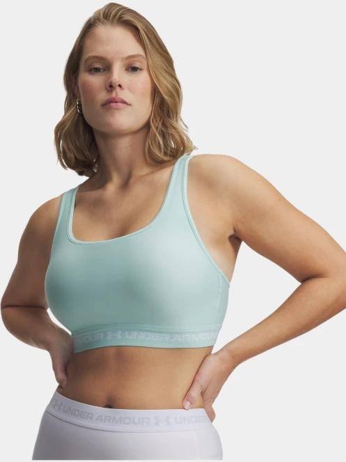 Under Armour Crossback Mid Bra női sportmelltartó világoskék színben 5