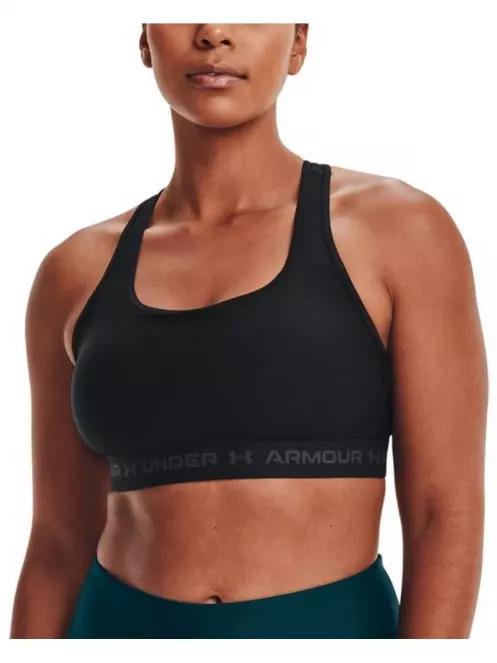 Under Armour Ua Crossback Mid Bra női sportmelltartó fekete színben 2