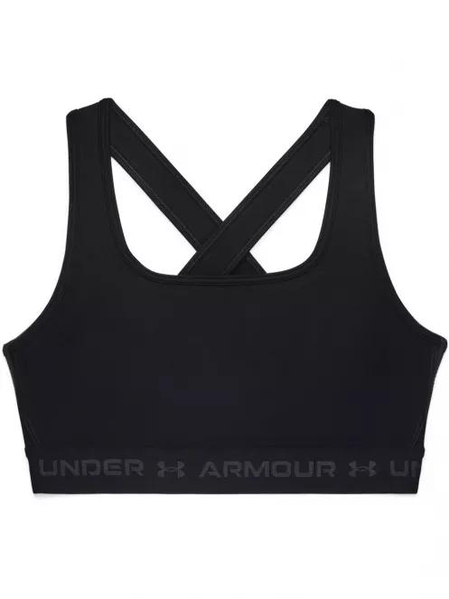 Under Armour Ua Crossback Mid Bra női sportmelltartó fekete színben 4