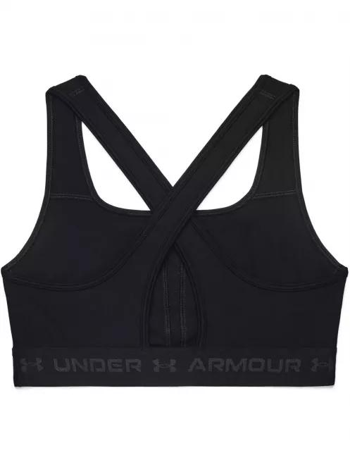 Under Armour Ua Crossback Mid Bra női sportmelltartó fekete színben 5
