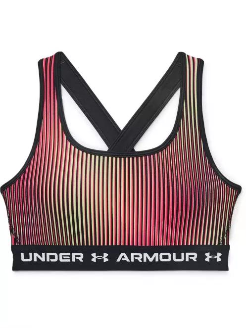 Under Armour Ua Crossback Mid Print női sportmelltartó multikolor színben 4