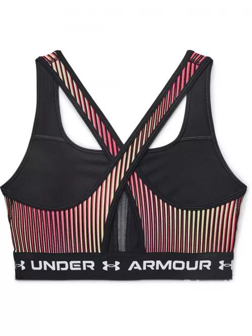 Under Armour Ua Crossback Mid Print női sportmelltartó multikolor színben 5