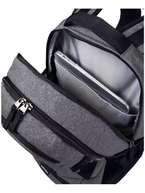 Under Armour Ua Hustle 5.0 Backpack férfi városi hátizsák szürke színben 5