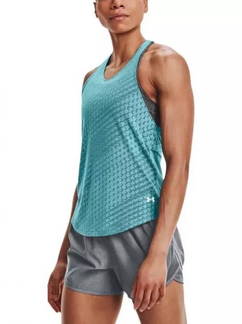 Under Armour UA Streaker Runclipse Tank női atléta kék színben 2