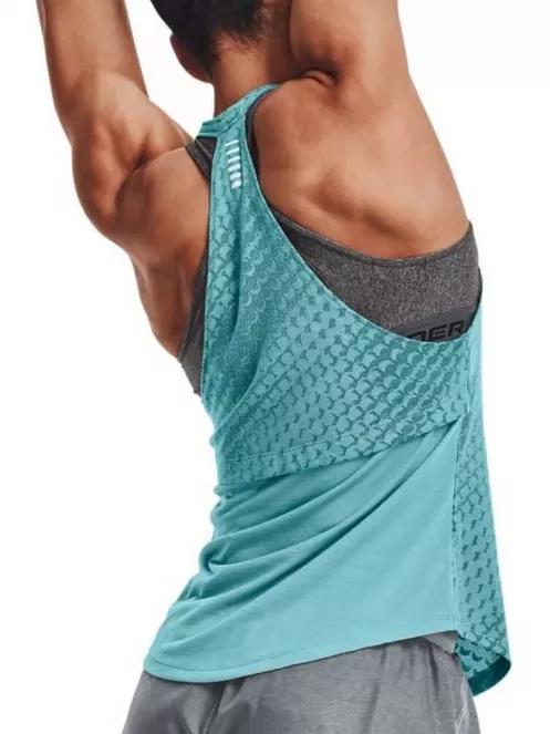 Under Armour UA Streaker Runclipse Tank női atléta kék színben 3
