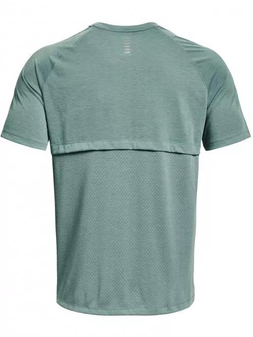 Under Armour Ua Streaker Tee férfi rövid ujjú sport póló zöld színben 6