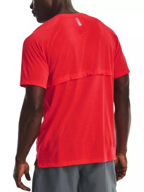 Under Armour Ua Streaker Tee férfi rövid ujjú sport póló piros színben 3