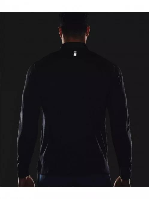 Under Armour Ua Streaker Half Zip férfi rövid ujjú sport póló fekete színben 4