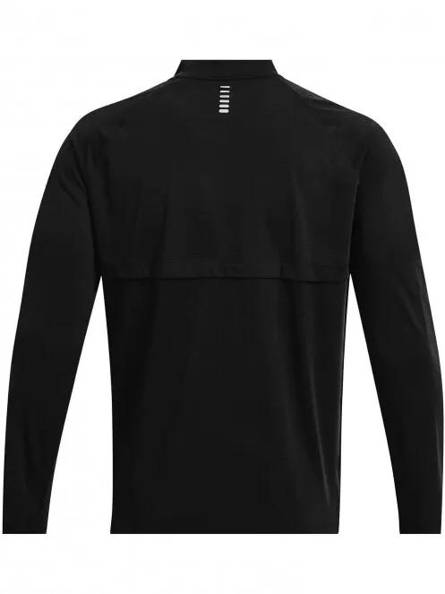 Under Armour Ua Streaker Half Zip férfi rövid ujjú sport póló fekete színben 6