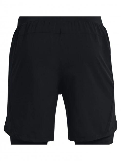 Under Armour Ua Launch 7'' 2-In-1 Short férfi sportnadrág fekete színben 7