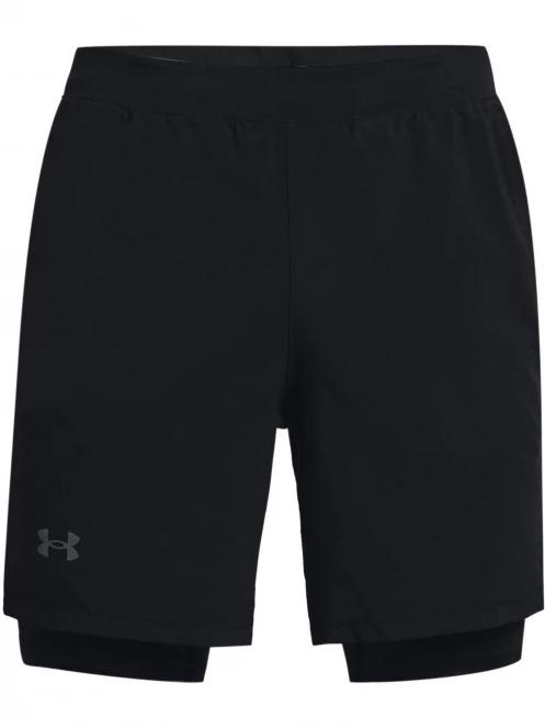 Under Armour Ua Launch 7'' 2-In-1 Short férfi sport rövidnadrág fekete színben 5