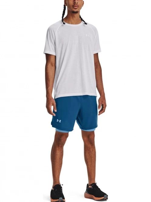 Under Armour Ua Launch 7'' 2-In-1 Short férfi sport rövidnadrág kék színben 4