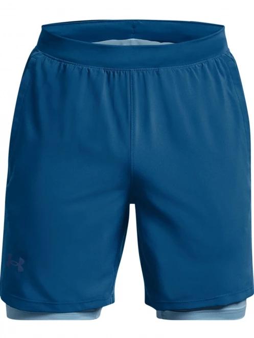 Under Armour Ua Launch 7'' 2-In-1 Short férfi sport rövidnadrág kék színben 7