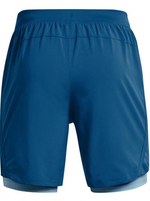 Under Armour Ua Launch 7'' 2-In-1 Short férfi sport rövidnadrág kék színben 8