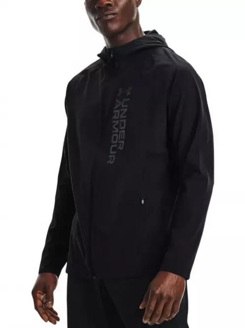 Under Armour Ua Outrun The Storm Jacket férfi futódzseki fekete színben 2