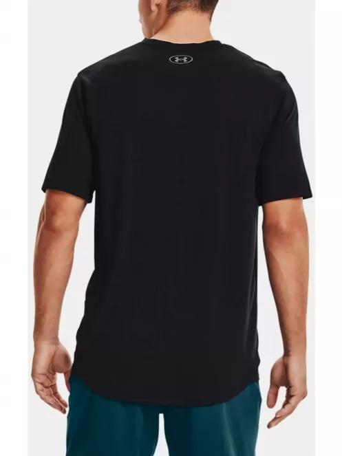 Under Armour UA Training Vent Camo  SS férfi rövid ujjú sport póló fekete színben 3