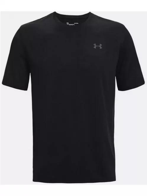 Under Armour UA Training Vent Camo  SS férfi rövid ujjú sport póló fekete színben 5