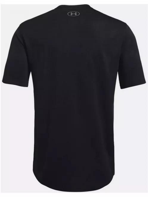 Under Armour UA Training Vent Camo  SS férfi rövid ujjú sport póló fekete színben 6