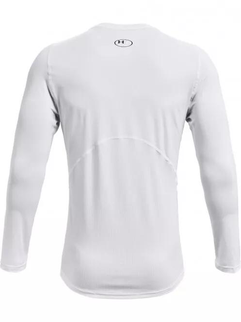 Under Armour UA HG Armour Fitted LS férfi hosszú ujjú sport póló fehér színben 3