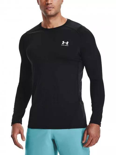 Under Armour Ua Hg Armour Fitted Ls férfi hosszú ujjú sport póló fekete színben 2