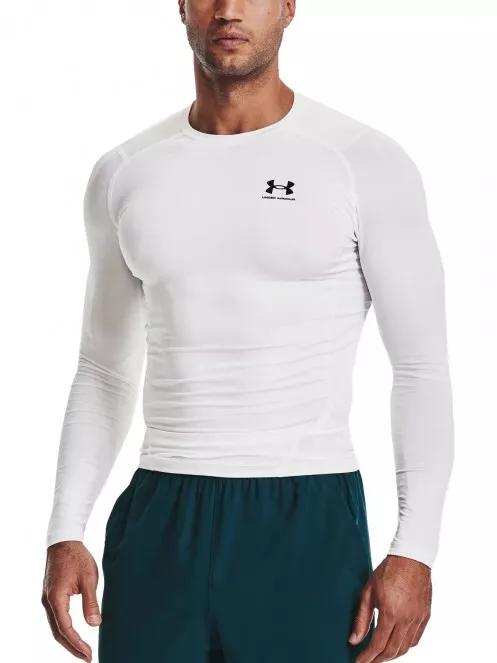 Under Armour Heatgear Armour Comp Ls férfi hosszú ujjú sport póló fehér színben 2