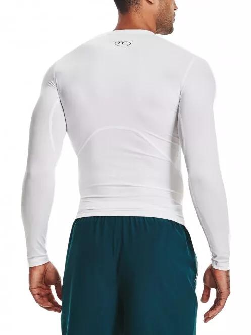 Under Armour Heatgear Armour Comp Ls férfi hosszú ujjú sport póló fehér színben 3