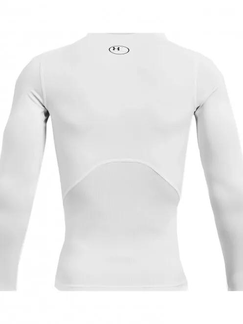 Under Armour Heatgear Armour Comp Ls férfi hosszú ujjú sport póló fehér színben 6