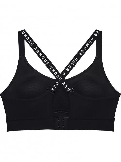 Under Armour Ua Infinity Mid Covered női sportmelltartó fekete színben 5