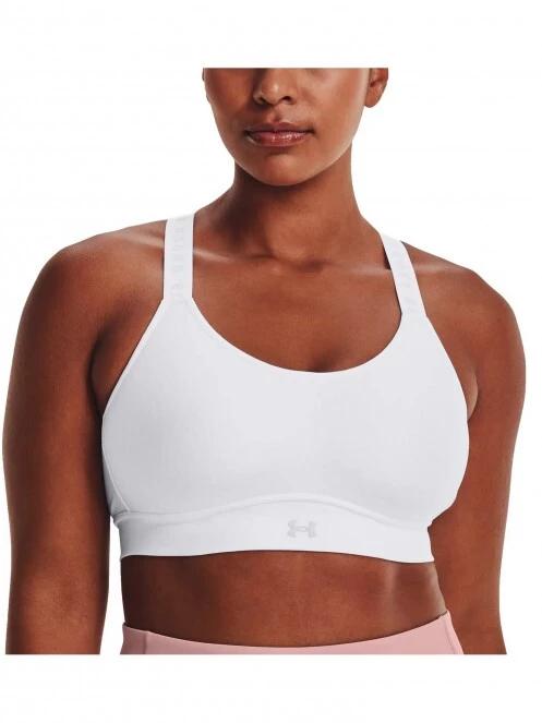 Under Armour Infinity Covered Mid női sportmelltartó fehér színben 3
