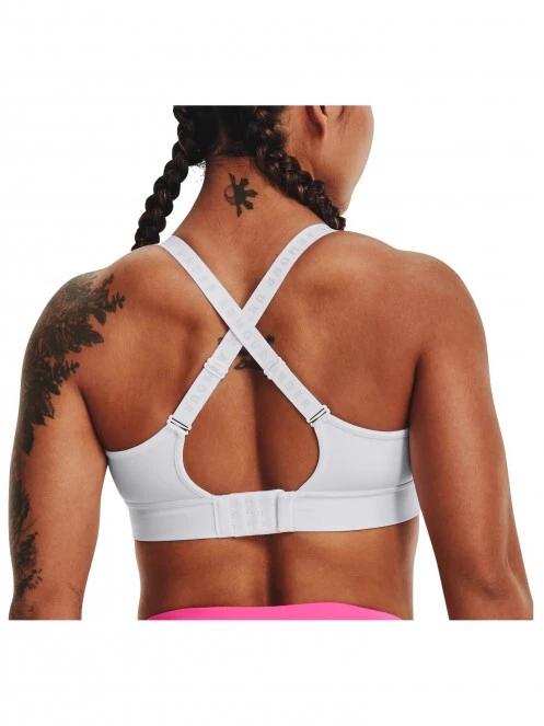 Under Armour Infinity Covered Mid női sportmelltartó fehér színben 4