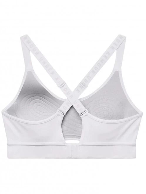 Under Armour Infinity Covered Mid női sportmelltartó fehér színben 6