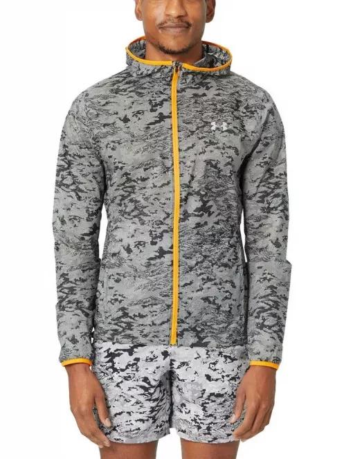 Under Armour Ua Outrun The Storm Pack Jkt férfi futódzseki szürke színben 2