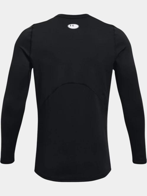 Under Armour UA CG Armour Fitted Crew férfi hosszú ujjú sport póló fekete színben 7