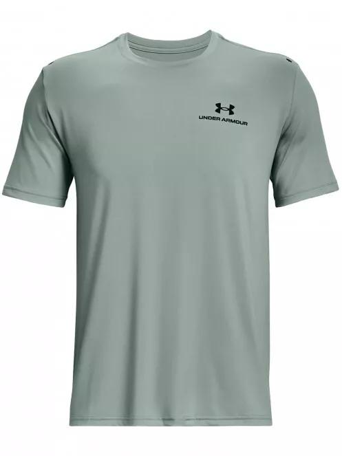 Under Armour Ua Rush Energy Ss férfi rövid ujjú sport póló zöld színben 4