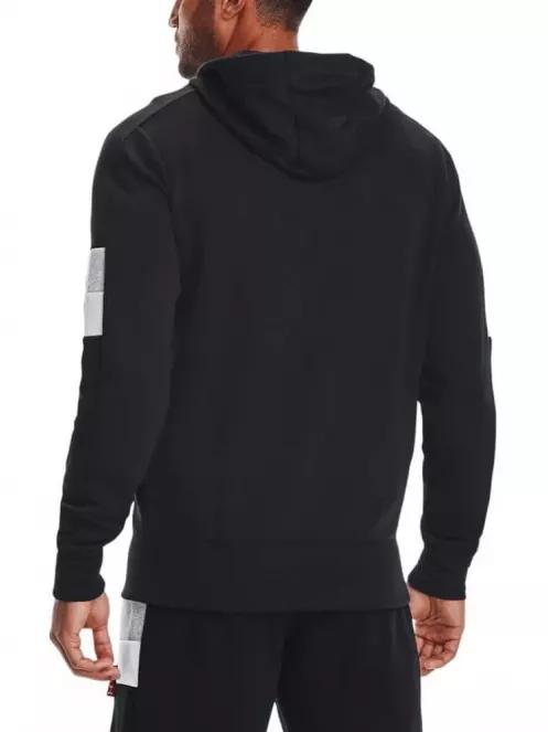 Under Armour Ua Baseline Full Zip férfi kapucnis pulóver fekete színben 3