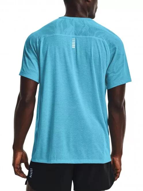 Under Armour UA Streaker Jacquard Tee férfi rövid ujjú sport póló kék színben 3
