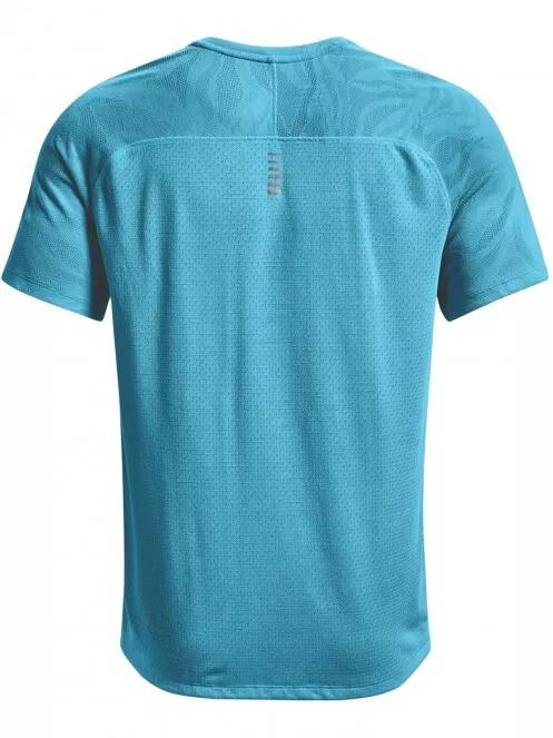 Under Armour UA Streaker Jacquard Tee férfi rövid ujjú sport póló kék színben 5