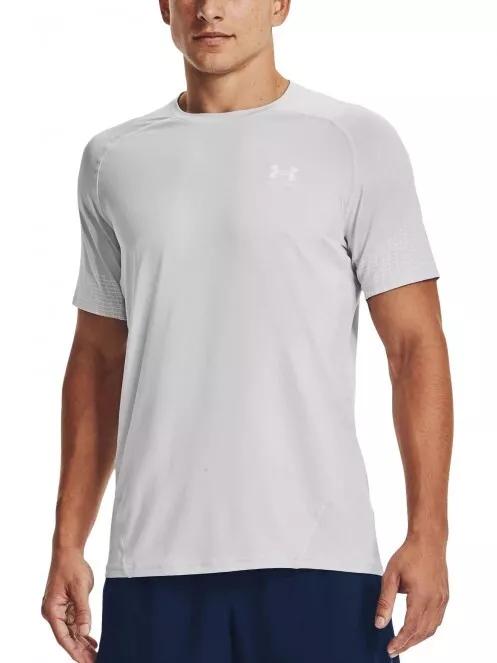 Under Armour UA HG Armour Fitted Nvlty SS férfi rövid ujjú sport póló szürke színben 2