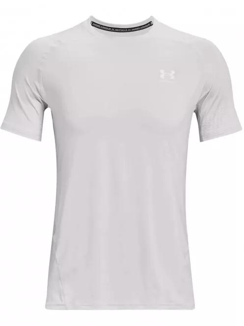 Under Armour UA HG Armour Fitted Nvlty SS férfi rövid ujjú sport póló szürke színben 5