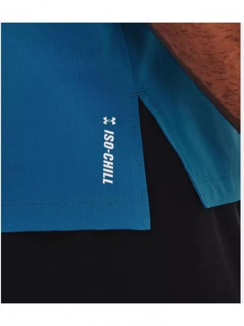 Under Armour UA Iso-Chill Laser Tee férfi rövid ujjú sport póló kék színben 4