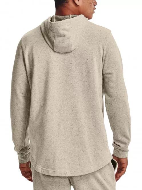 Under Armour UA Rival Try Athlc Dept HD férfi kapucnis pulóver homok színben 3