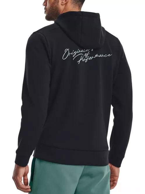 Under Armour UA SUMMIT KNIT HOODIE férfi kapucnis pulóver fekete színben 3
