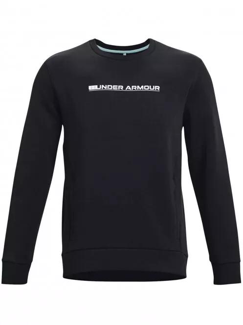 Under Armour UA SUMMIT KNIT CREW férfi pulóver fekete színben 5