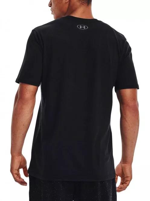 Under Armour UA ATH DEPT SS férfi rövid ujjú póló fekete színben 3