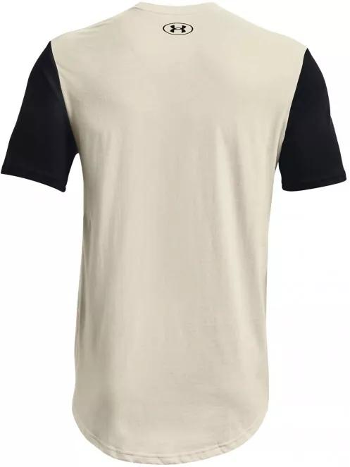 Under Armour UA ATH DEPT CLRBLK SS férfi rövid ujjú póló homok színben 6